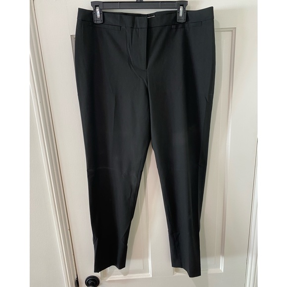 Halogen Nordstrom black Womens Capri cropped slacks work pants Nwt - Picture 6 of 10